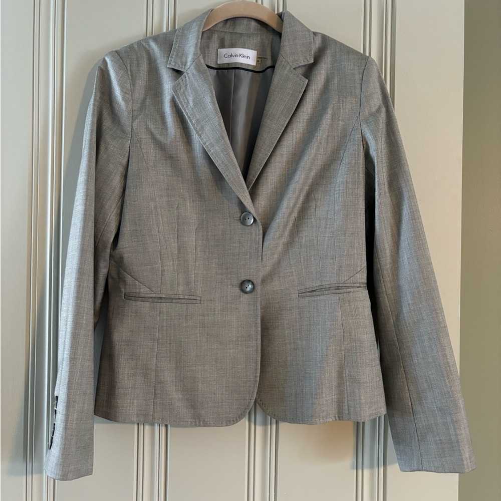 Calvin Klein Women's Gray suit
